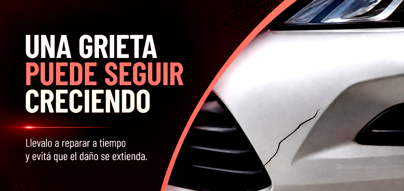 Consejo sobre grietas en el paragolpes